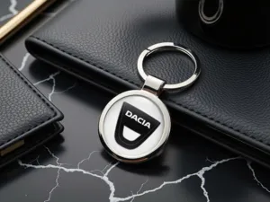 Dacia Porte-clés Élégants Alliage Métal Brillant